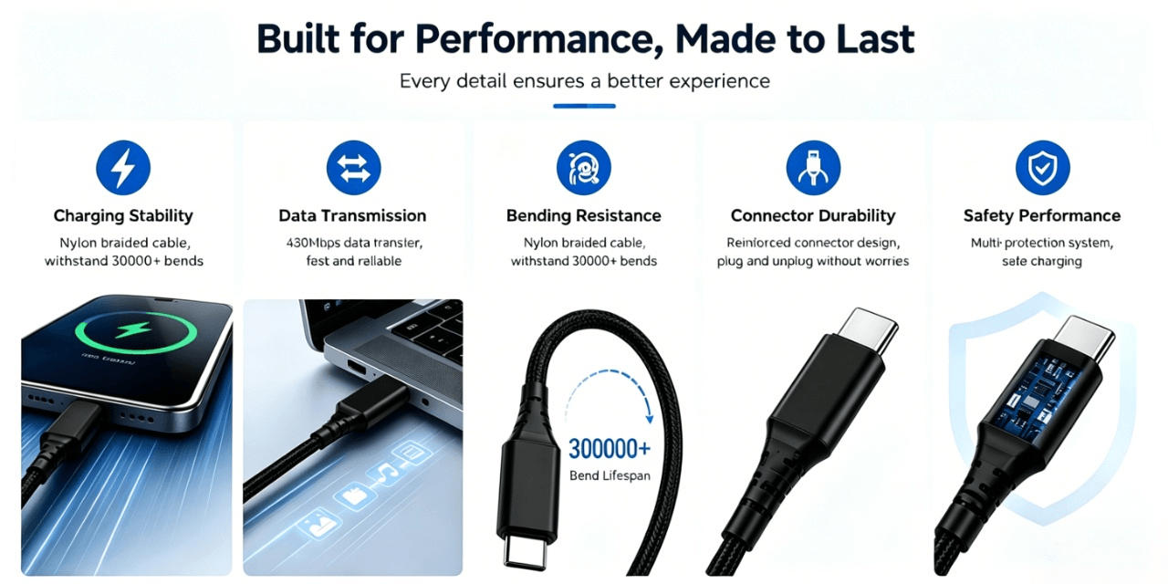 USB-C to USB-C Cable