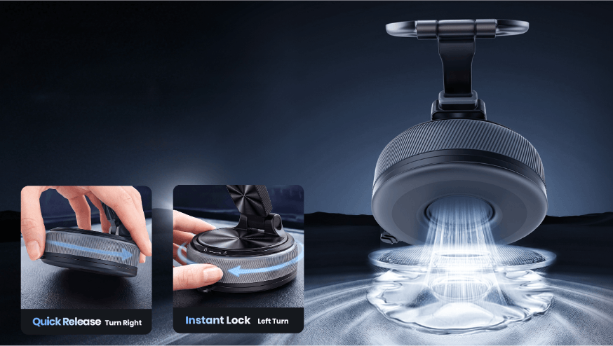 Detachable Magnetic Car Phone Mount