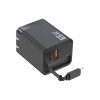 65W GaN Charger with Retractable USB-C Cable