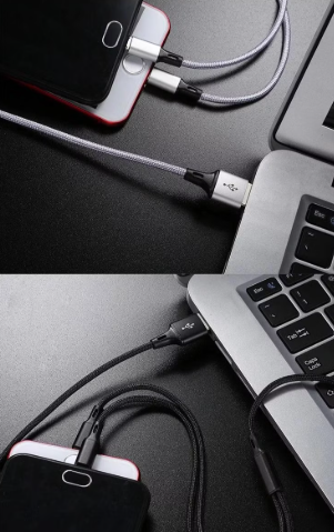 Heavy Duty Nylon Braided USB-C Charging Cables