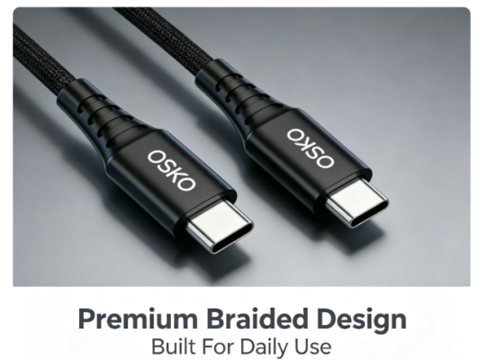 USB-C to USB-C Cable 60W