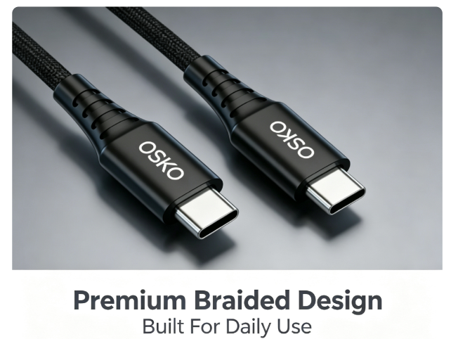 USB-C to USB-C Cable 60W