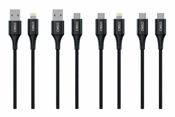 custom 3ft and 6ft USB-C cables