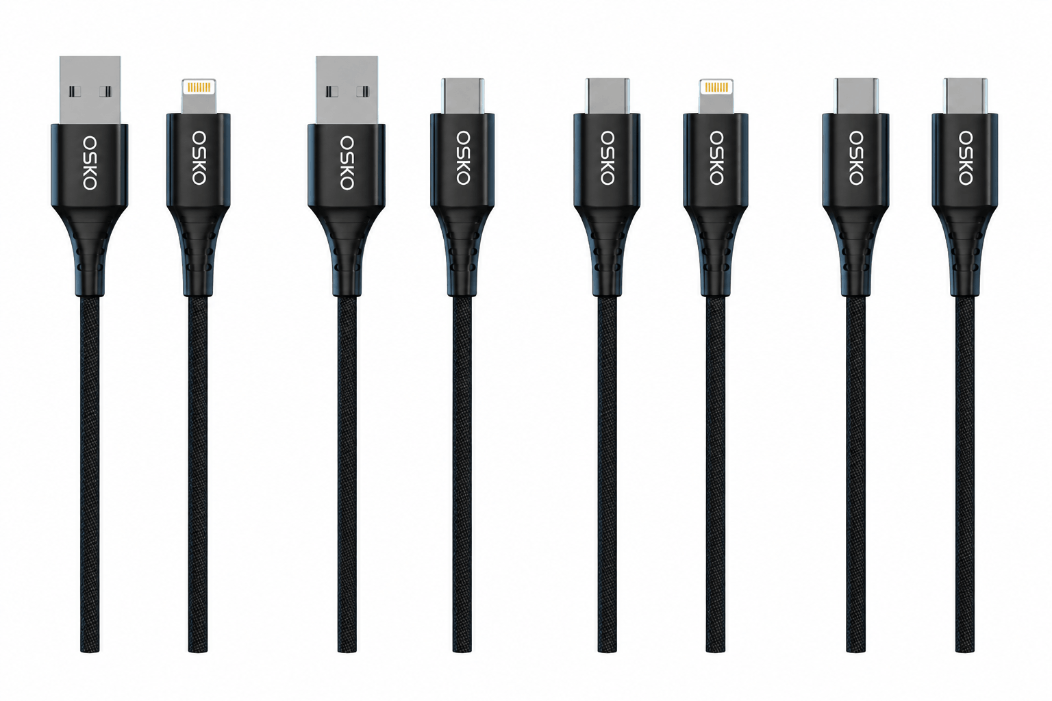 custom 3ft and 6ft USB-C cables