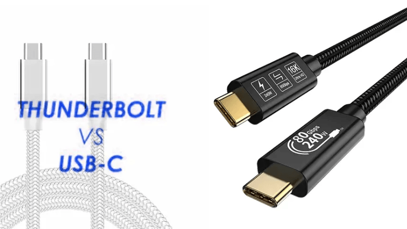 Thunderbolt vs USB C