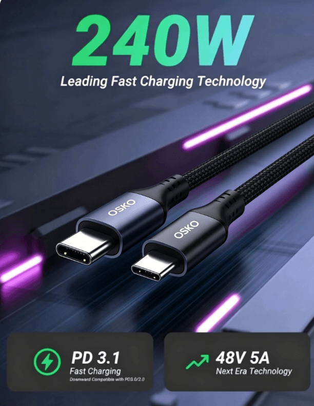 usb c cable 240w pd 3.1 explained