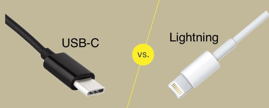 USB-C, Lightning, and Micro USB