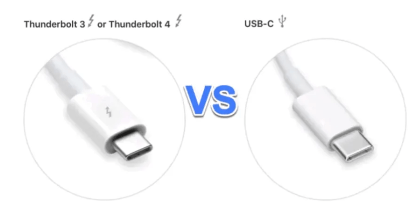Thunderbolt vs USB C