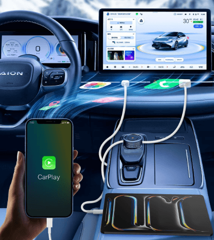 Apple USB-A to USB-C cable for CarPlay