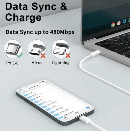 60W vs 240W Charging Cable for iPhone