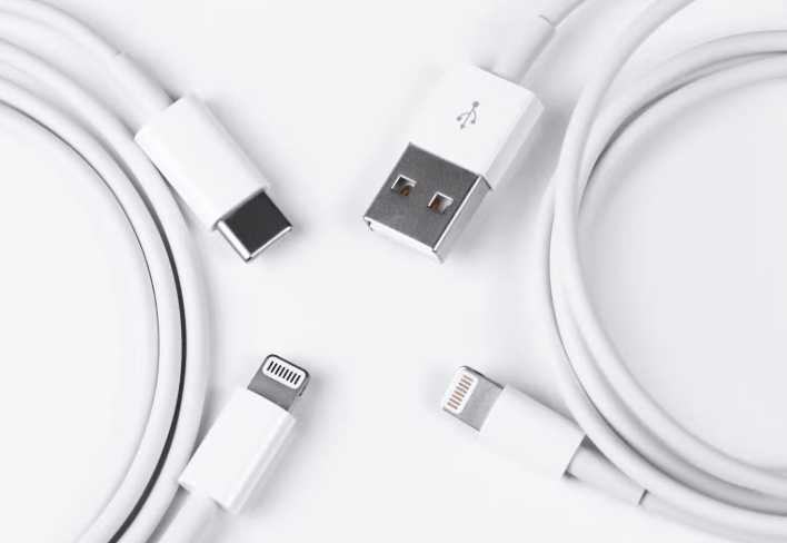 USB-C to Lightning cables