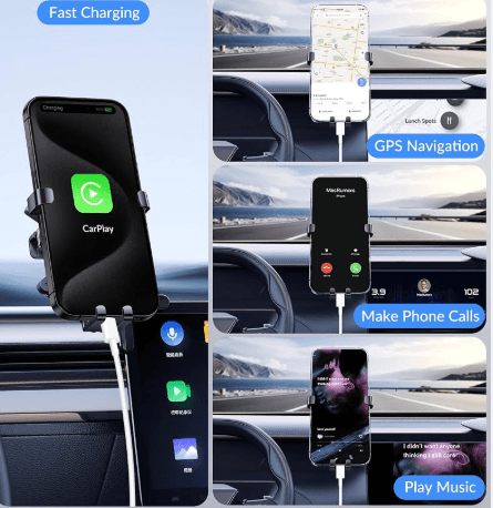 USB-A to USB-C CarPlay cable