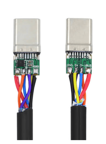 USB-C cable wiring diagram