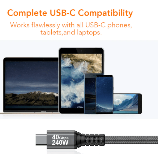 240W USB-C cable