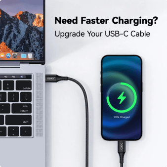 240W USB-C Cable for iPhone