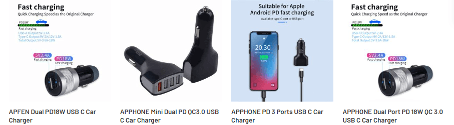  USB Car Chargers 
