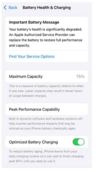 USB-C charging cable for iPhone